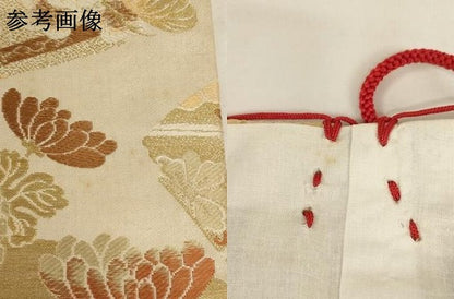 平和屋本店▼仏具入れ 巾着型 金襴 法衣 寺院 仏具 仏教 僧侶 神職 装束 AABI2920ja