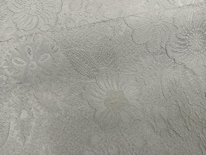 平和屋着物●上質な色無地　辻が花地紋　蕎麦切色　三越扱い　正絹　逸品　AABI2967ph