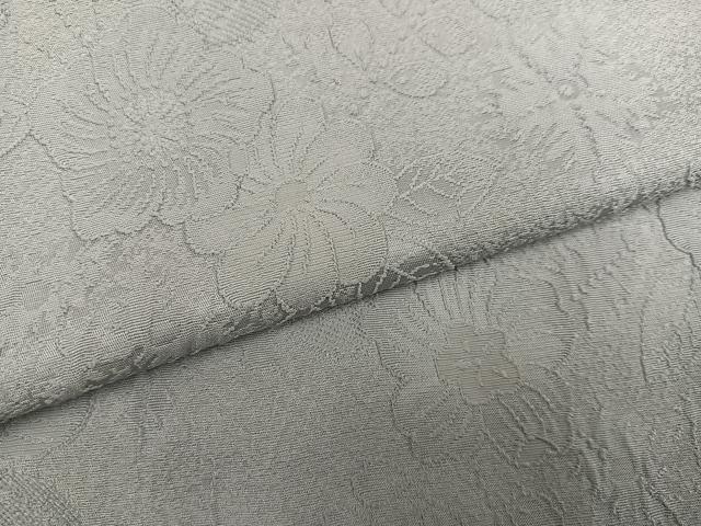 平和屋着物●上質な色無地　辻が花地紋　蕎麦切色　三越扱い　正絹　逸品　AABI2967ph