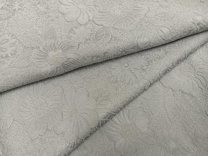 平和屋着物●上質な色無地　辻が花地紋　蕎麦切色　三越扱い　正絹　逸品　AABI2967ph