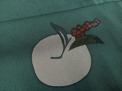 平和屋着物●訪問着　作家物　葡萄　正絹　逸品　AABI2970ph