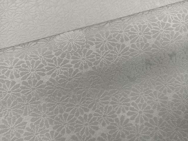 平和屋着物●上質な色無地　花地紋　潤色　正絹　逸品　AABI2979ph