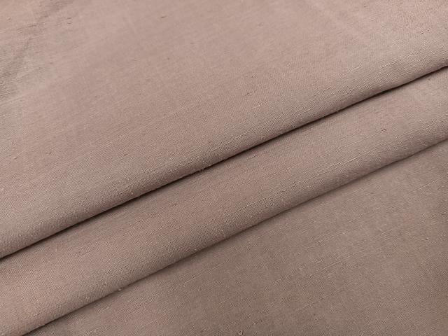 平和屋着物●上質な紬　色無地　鴇浅葱色　胴抜き仕立て　正絹　逸品　AABI3021ph