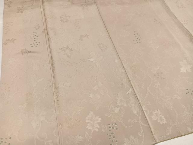 平和屋着物●上質な小紋　地紋起こし　葡萄　正絹　逸品　AABI3038ph