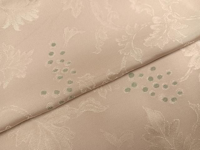 平和屋着物●上質な小紋　地紋起こし　葡萄　正絹　逸品　AABI3038ph