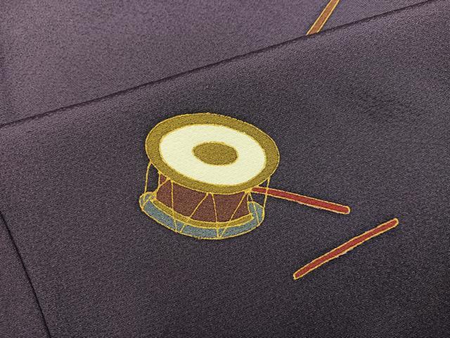 平和屋着物●世界的人形師　辻村寿三郎　ジュサブロー　訪問着　手描き　玩具文　金彩　正絹　逸品　AABI3041ph