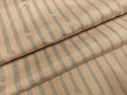 平和屋着物●本場大島紬　一元絣　竹縞　正絹　逸品　AABI3053ph