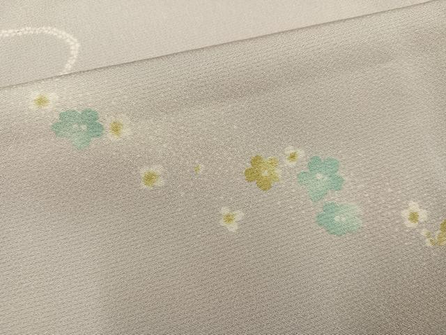 平和屋着物●上質な小紋　舞花文　暈し染め　正絹　逸品　AABI3055ph