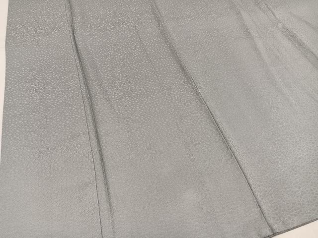 平和屋着物●上質な色無地　花地紋　蕎麦切色　正絹　逸品　AABI3059ph