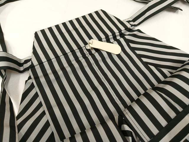 平和屋着物●男性　馬乗り袴　縞　正絹　逸品　AABI3072ph