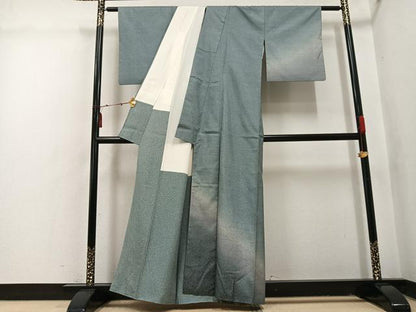 平和屋着物●本場大島紬　染大島　訪問着　霞文　正絹　逸品　AABI3079ph