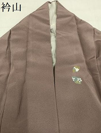 平和屋着物●螺鈿作家　藤本隆士　訪問着　手描き　陶器花文　暈し染め　金銀彩　正絹　逸品　AABI3080ph
