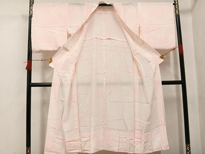 平和屋着物●長襦袢　無双仕立て　花地紋　暈し染め　正絹　逸品　AABI3083ph