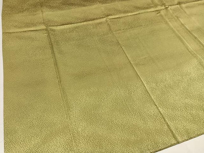 平和屋着物●上質な色無地　紋意匠　木蘭色　鈴乃屋扱い　正絹　逸品　未使用　AABI3084ph