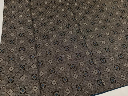 平和屋着物●本場大島紬　龍郷絣　正絹　逸品　AABI3090ph
