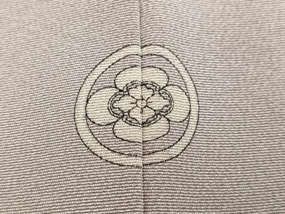 平和屋着物●本加賀友禅作家　南克治　訪問着　枝花文　暈し染め　正絹　逸品　AABI3093ph