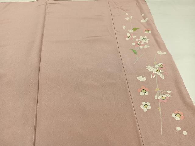 平和屋着物●豪華振袖　友禅　草花文　暈し染め　正絹　逸品　AABI3094ph