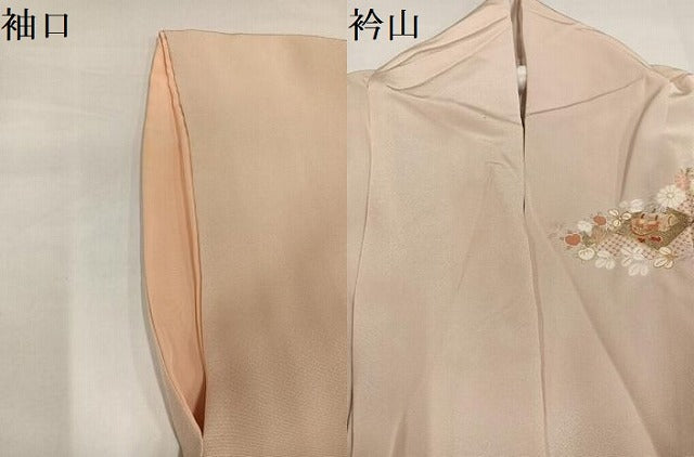 平和屋着物●訪問着　友禅　花宝尽くし　金彩　正絹　逸品　AABI3105ph