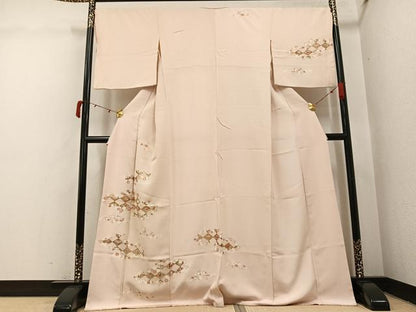 平和屋着物●訪問着　友禅　花宝尽くし　金彩　正絹　逸品　AABI3105ph