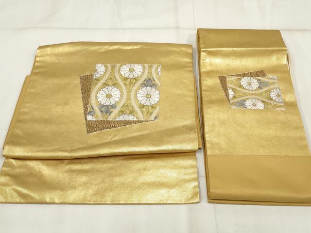平和屋着物▽中国三大刺繍 汕頭刺繍 スワトウ刺繍 総刺繍 つけ帯