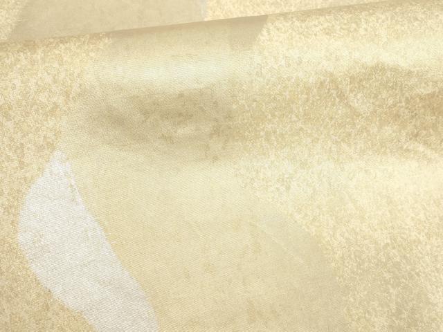 平和屋着物▼六通柄袋帯　霞文　金銀糸　引箔　正絹　逸品　AABI3584wj