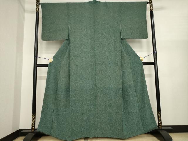 平和屋着物●上質な小紋　霞文　高島屋扱い　正絹　逸品　AABI3768ck