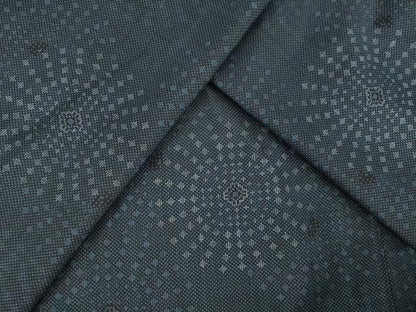 平和屋着物●本場大島紬　一元絣　花火　正絹　逸品　AABI3776ck