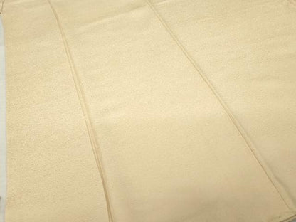 平和屋着物●上質な色無地　淡香色　正絹　逸品　AABI3785ck