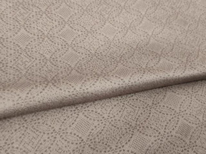 平和屋着物●上質な小紋　七宝文　正絹　逸品　AABI3793ck