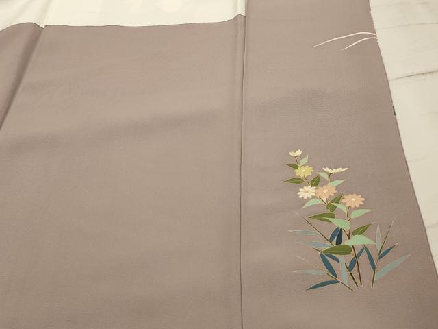 平和屋着物■豪華色留袖 作家物 童子 金銀彩 正絹 逸品 AABI3813sx