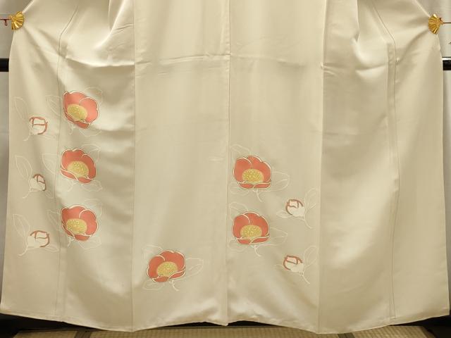 平和屋着物■訪問着 草花文 金彩 正絹 逸品 AABI3824sx