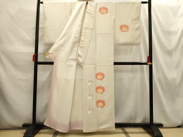 平和屋着物■訪問着 草花文 金彩 正絹 逸品 AABI3824sx