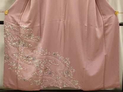 平和屋着物■訪問着　辻が花　絞り　正絹　逸品　AABI3849sx