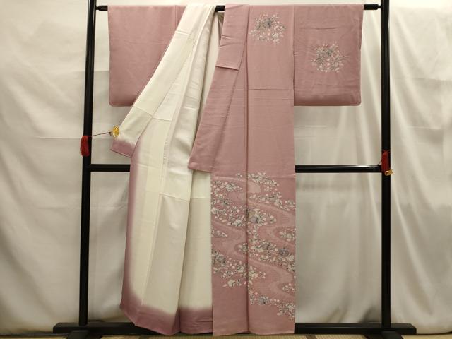 平和屋着物■訪問着　辻が花　絞り　正絹　逸品　AABI3849sx