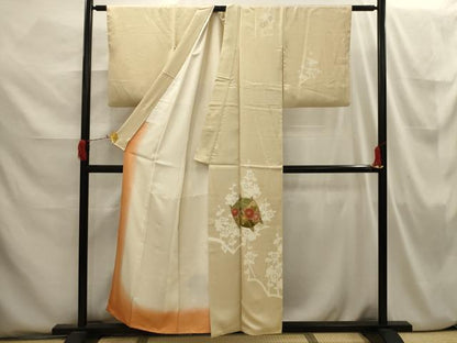 平和屋着物■訪問着　刺繍　糸巻き　金糸　金彩　正絹　逸品　AABI3852sx