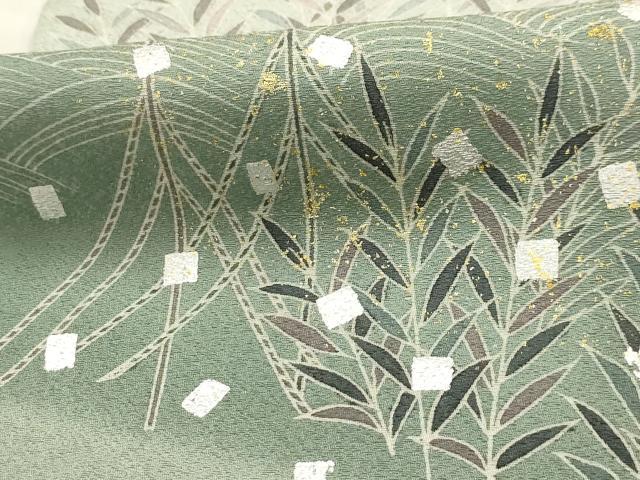 平和屋着物■訪問着 浜松風景文 正絹 逸品 AABI3860sx
