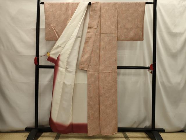 平和屋着物□上質な小紋 霞文 正絹 逸品 AABI3861sx