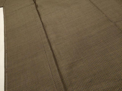 平和屋着物■本場大島紬 格子 正絹 逸品 AABI3878sx