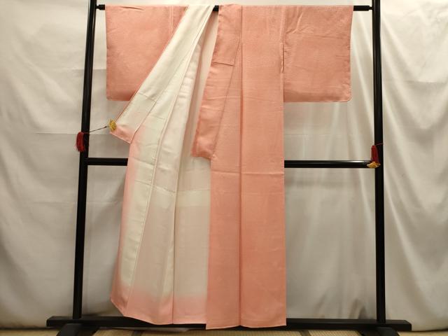 平和屋着物■上質な小紋　亀甲花文　正絹　逸品　AABI3900sx