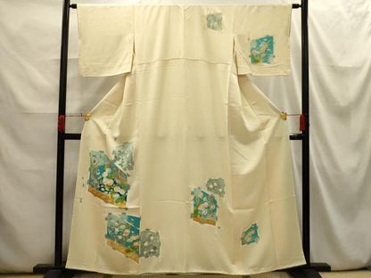 平和屋着物■訪問着　花籬文　正絹　逸品　AABI3908sx