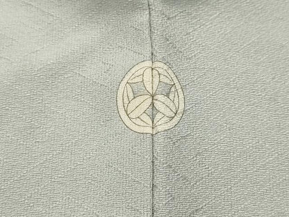 平和屋着物■豪華色留袖　駒刺繍　孔雀花文　暈し染め　金彩　正絹　逸品　AABI3910sx
