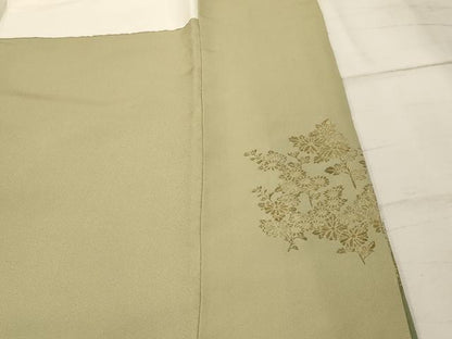 平和屋着物■豪華色留袖　寿光織　人物風景文　暈し染め　金糸　正絹　逸品　AABI3918sx