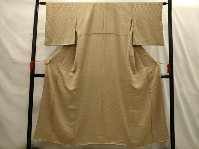 平和屋着物■江戸小紋　青海波　正絹　逸品　AABI3947sx