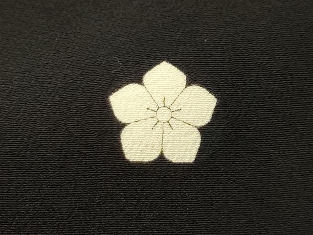 平和屋着物■豪華黒留袖 駒刺繍 孔雀花鼓文 金彩 正絹 逸品 AABI3951sx