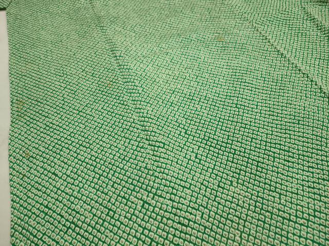 平和屋着物■上質な小紋 総絞り 正絹 逸品 AABI3955sx