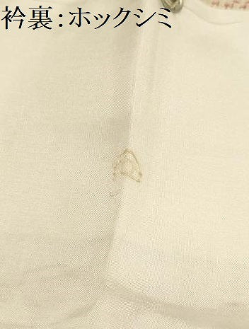 平和屋着物■上質な紬　双鳥丸文　正絹　逸品　AABI3977sx