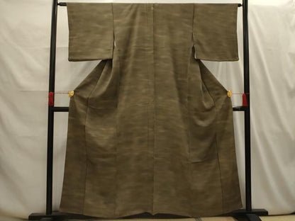 平和屋着物■虹色創家 本郷大田子 小紋 霞文 暈し染め 正絹 逸品 AABI3993sx