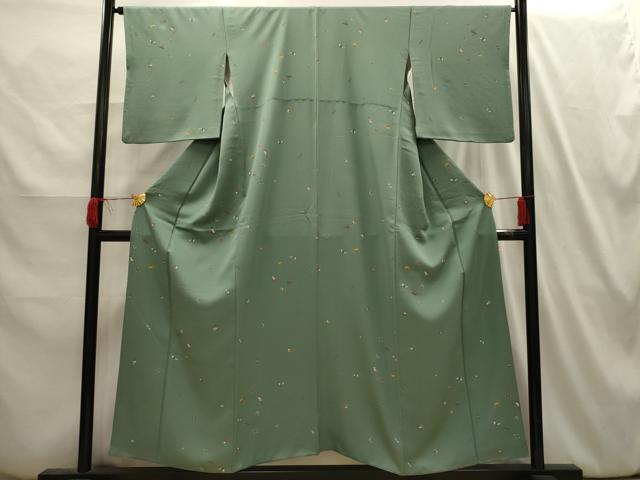 平和屋着物■上質な小紋　宝尽くし　金彩　正絹　逸品　AABI4040sx