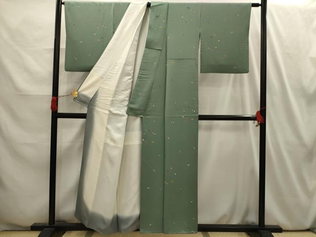 平和屋着物■上質な小紋　宝尽くし　金彩　正絹　逸品　AABI4040sx