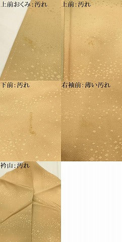 平和屋着物■上質な小紋　霞文　暈し染め　正絹　逸品　AABI4056sx